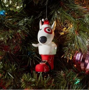 2024 Bullseye Santa's Boot Christmas Ornament Bx1